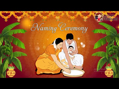 Traditional Tamil Naming Ceremony Video | Naming Ceremony | Balasara Ceremony | Cradle Ceremony