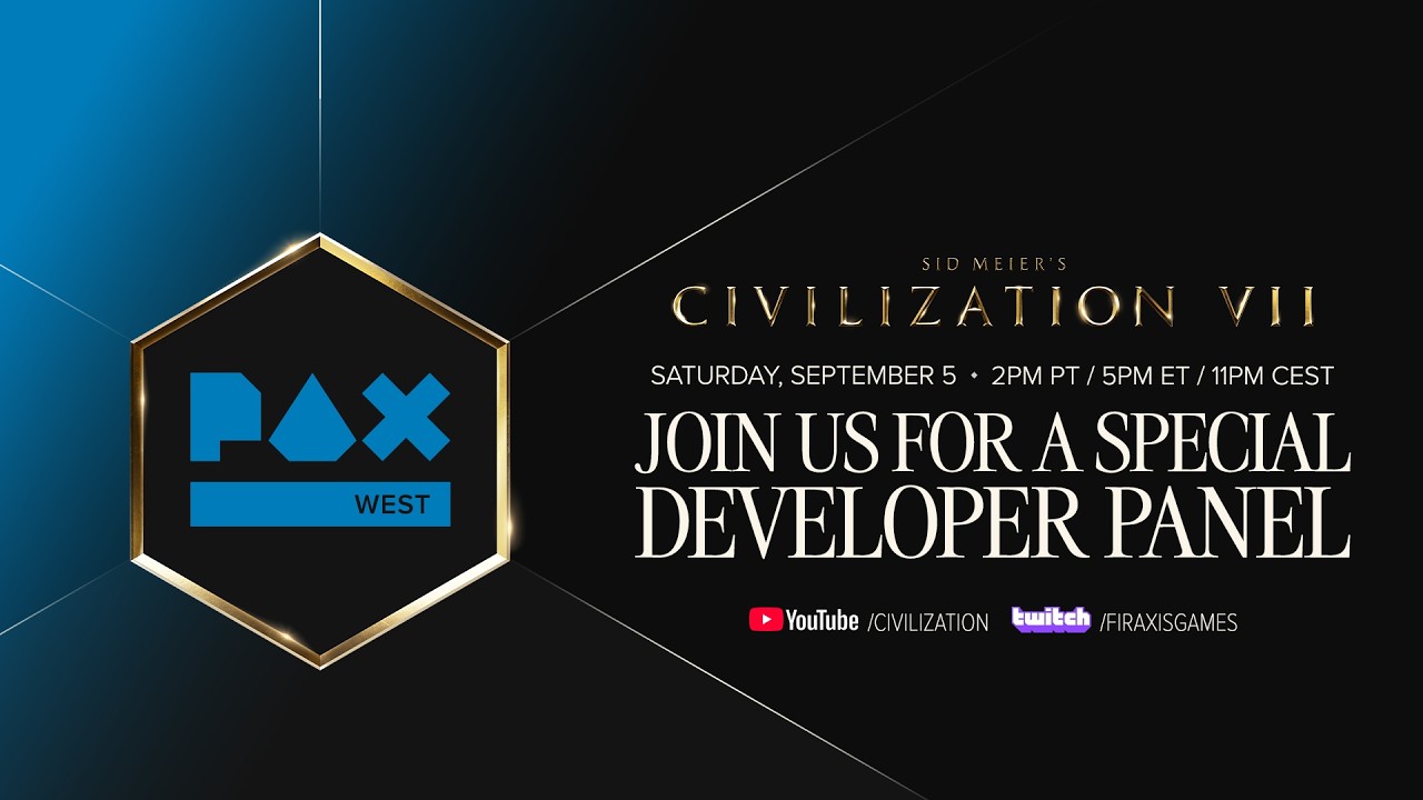 Civilization VII Developer Livestream | PAX West