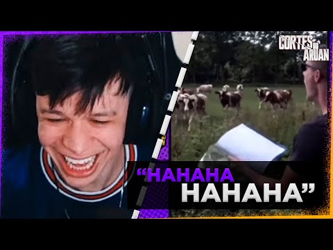 ARUAN REAGE A DESINTERESSANTE (TENTE NÃO RIR) PARTE 3 - Cortes do Aruan