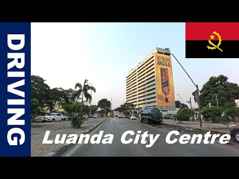 Driving - Angola - RAW - Luanda - City Center - 4K