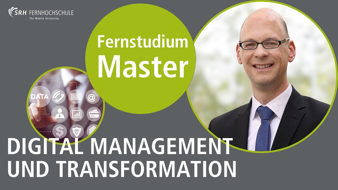 Digital Management & Transformation studieren – Infos zum Master an der SRH Fernhochschule