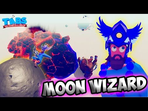 Meteor! Moon Wizard (RPG TABS unit) vs Every Faction - TABS MODS GAMEPLAY