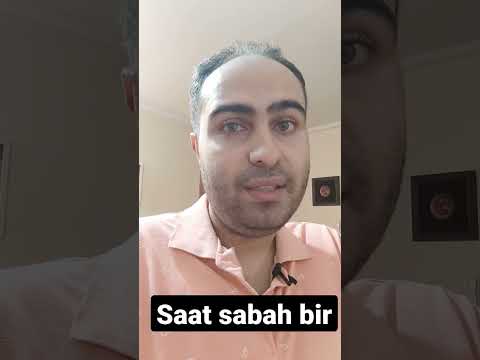 saat kaç?/ساعت چنده؟ به ترکی