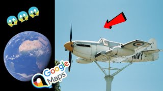 😃 funny aircraft google street view caught #googlemaps #googlestreetview #earthsecret377