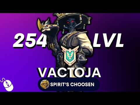254 lvl Pro Mal'damba gameplay support main Vactoja (Master) Paladins Ranked Competitive