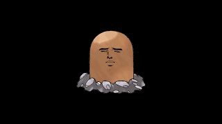 10 hours of pure black screen, but at some point Diglett appears