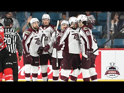 May 30/23 Memorial Cup Highlights – Peterborough (4) Quebec (2)