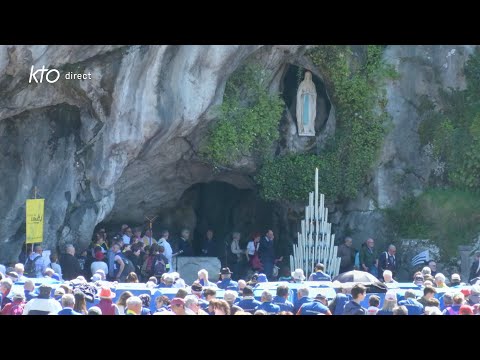 Chapelet du 19 avril 2023 à Lourdes