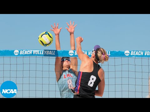 TCU vs. LMU: 2025 NCAA beach volleyball championship highlights