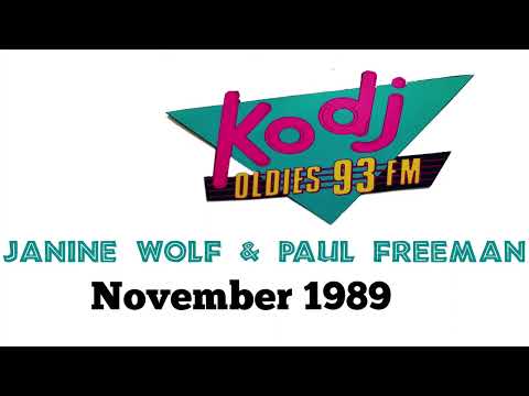 Janine Wolf and Paul Freeman on 93 KODJ Los Angeles