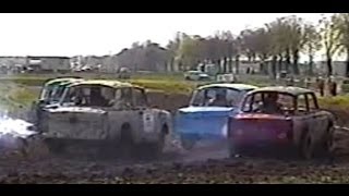 preview picture of video 'StockCar Rennen Grimmen Trabant Klasse Mai 1995'