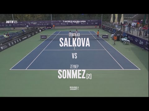 Dominika Salkova (CZE) vs Zeynep Sonmez (TUR) - Game, Set and Match Point