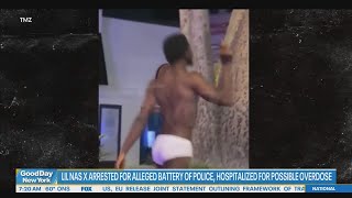 Download lagu Video shows Lil Nas X wandering LA streets before arrest mp3