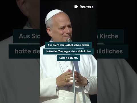 Papst spricht den "Influencer Gottes" Carlo Acutis heilig
