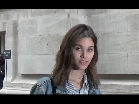Top model Pauline HOARAU @ Paris 3 may 2017 / may Chanel Fashion show