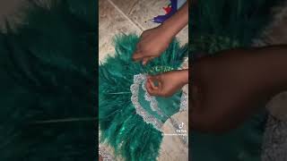 How to make a bridal handfan for beginners