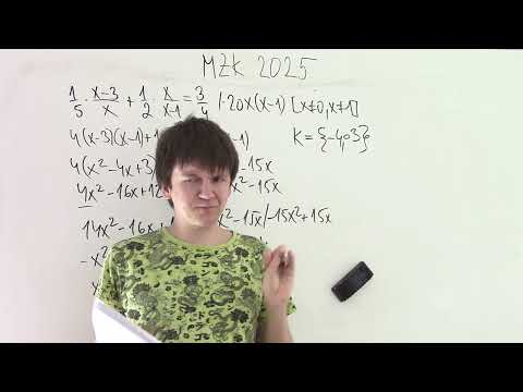 Státní maturita z matematiky 2025 #2 - CERMAT test