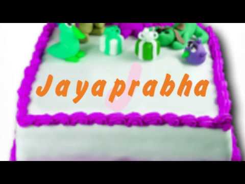 Happy Birthday Jayaprabha