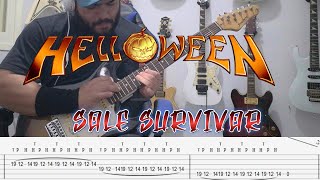 HELLOWEEN - Sole Survivor - GUITAR LESSON WITH TABS