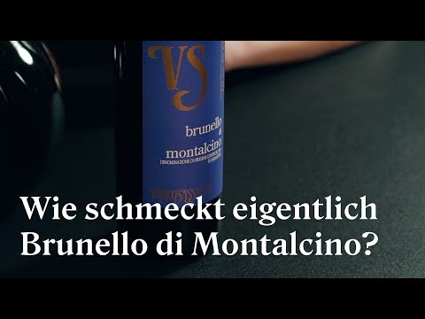Wie schmeckt eigentlich einer der bekanntesten Rotweine Italiens? Brunello di Montalcino