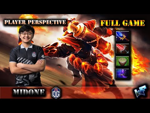 Midone | Ember Spirit Vs Zeus MIDLANE [ 13 KILL 18 MIN END ] Dota 2 Pro Gameplay