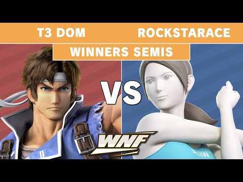 WNF EP1 - T3 Dom (Richter) vs Rockstarace (Wii Fit Trainer) Winners Semi Finals - Smash Ultimate