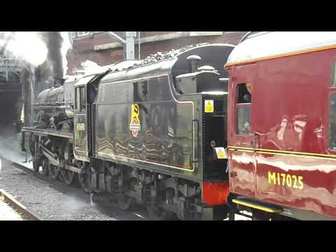 WCR 45690 Leander and 47802 on The North Wales Coast Express 18th July 2021