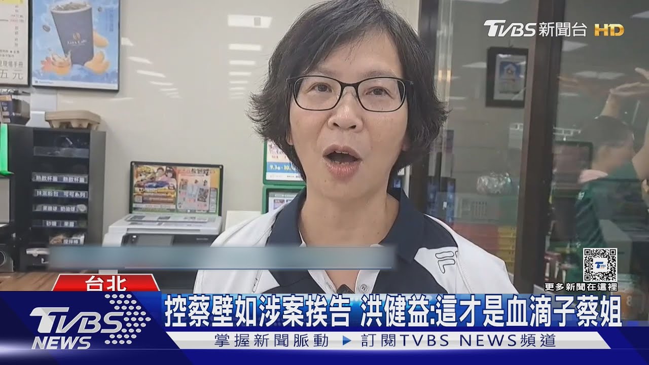 控蔡壁如涉案挨告 洪健益:這才是血滴子蔡姐