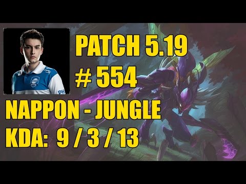 CNB Nappon - Jungle: Kha'Zix vs Lee Sin - BR Challenger 860 PDL #554