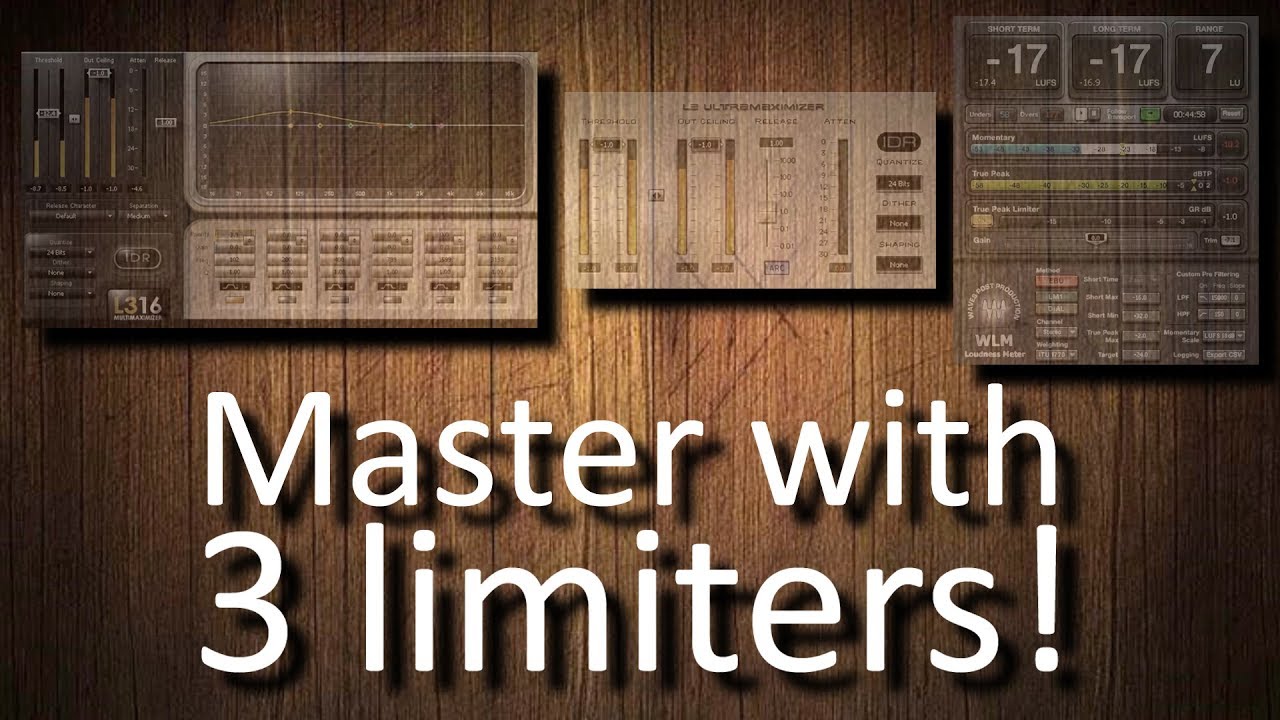 Master with 3 limiters!