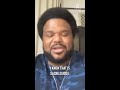 Craig Robinson finds out about the John Cusack beef