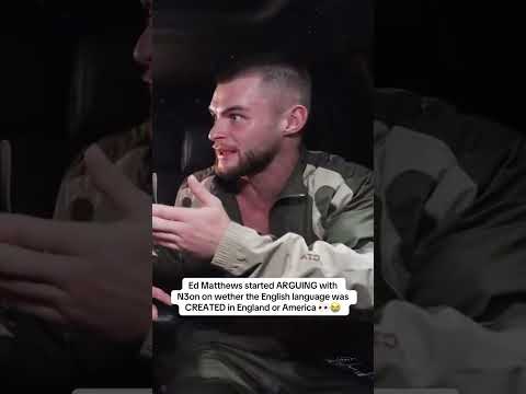 Ed Matthews started ARGUING with N3on on wether the English language #n3on #imyayo