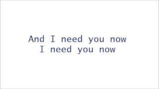 Olly Murs - I Need You Now (lyrics)