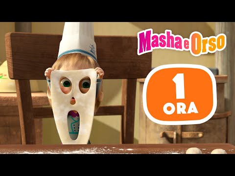 Masha e Orso 👱‍♀️🐻 È piú divertente giocare insieme 🐧🐼 1 ora ⏰ Cartoni animati per bambini