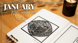 Planifica tu Bullet Journal de enero de 2024 conmigo 🦉