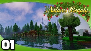 Nature&#39;s Beauty - Ep. 1: It&#39;s Finally Here! | Vanilla+ Minecraft Modded Survival