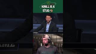 Biz Gives Kaprizov His Flowers ????