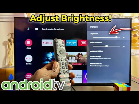 How to Change Brightness on Android TV!