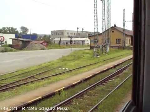 749.121 na čele R 1246 - sestřih rozjezdů - 28.7.2012.