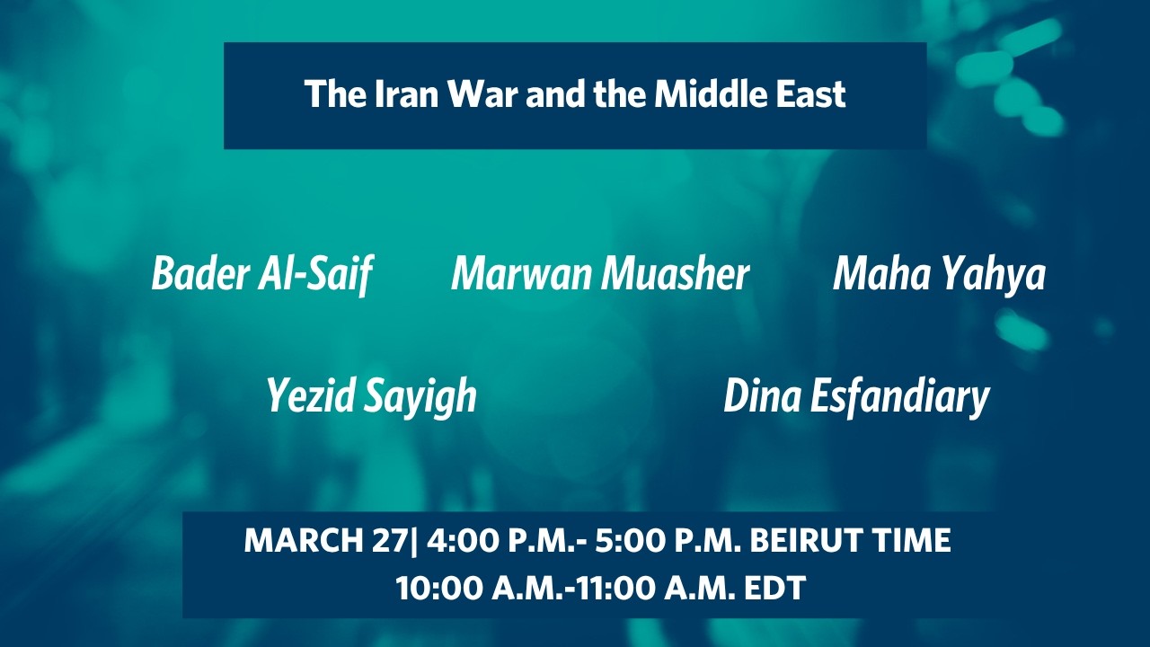 The Iran War and the Middle East