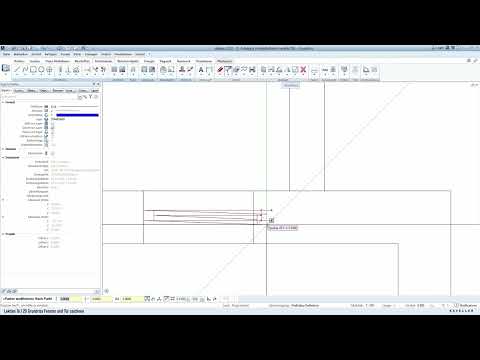 Allplan Lektion 16 Teil 1 2D Grundriss Fenster und Tür zeichnen