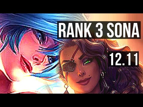 SONA & Senna vs SAMIRA & Rakan (ADC) | Rank 3 Sona, 2.4M mastery | NA Challenger | 12.11