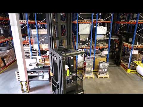 Wózki do wąskich korytarzy VCE150A w Stalko Sp. z o.o.