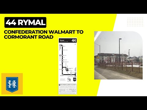 HSR 44 Rymal - Confederation Walmart To Cormorant Road - Full Route