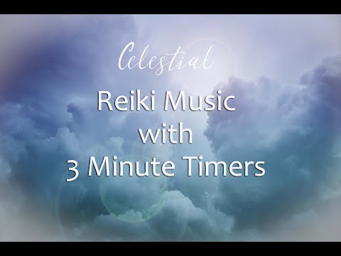 Reiki Timer 3 Min -  Reiki Healing Music with Bells Every 3 Minutes - 26 Positions