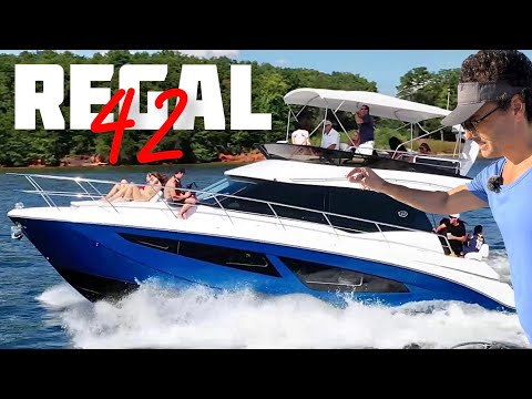 Walkthrough of the 2018 REGAL 42 FLY Charter Yacht