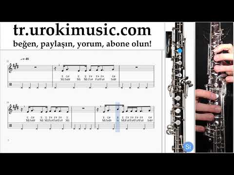 Obua dersleri Camila Cabello - All These Years Notalar Eğitim um-ih723