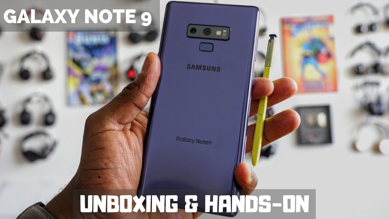 Samsung Galaxy Note 9 Unboxing & First hands-on Experience!!