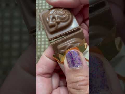 Milk Chocolate Caramel Lion of Belgium *Opening Godiva * ASMR | #shorts  #satisfying #asmr