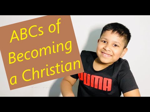 The ABCs of Becoming a Christian by Joydeep, Bible reading for Kids